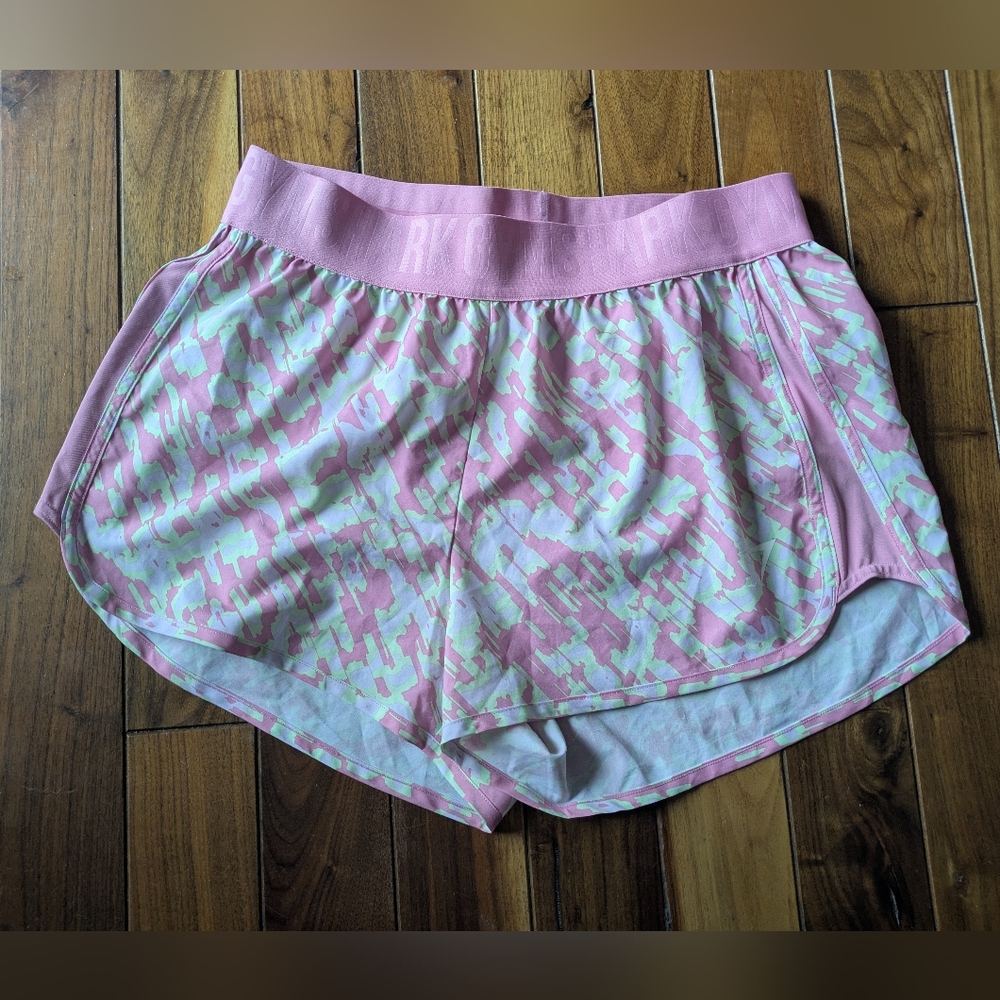 Gymshark Pink Patterned Athletic Shorts